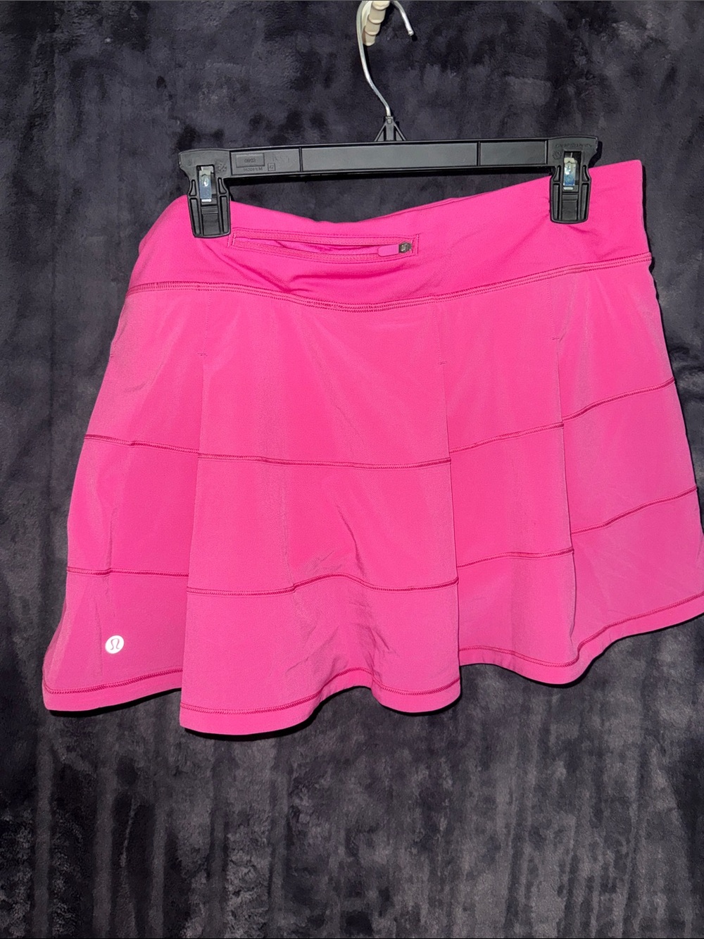 lululemon athletica Bright Pink Tiered Skater Skirt